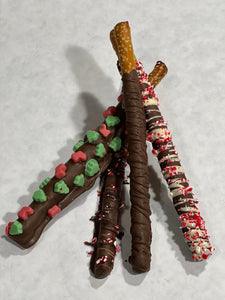 Chocolate Covered Pretzels Drumstix