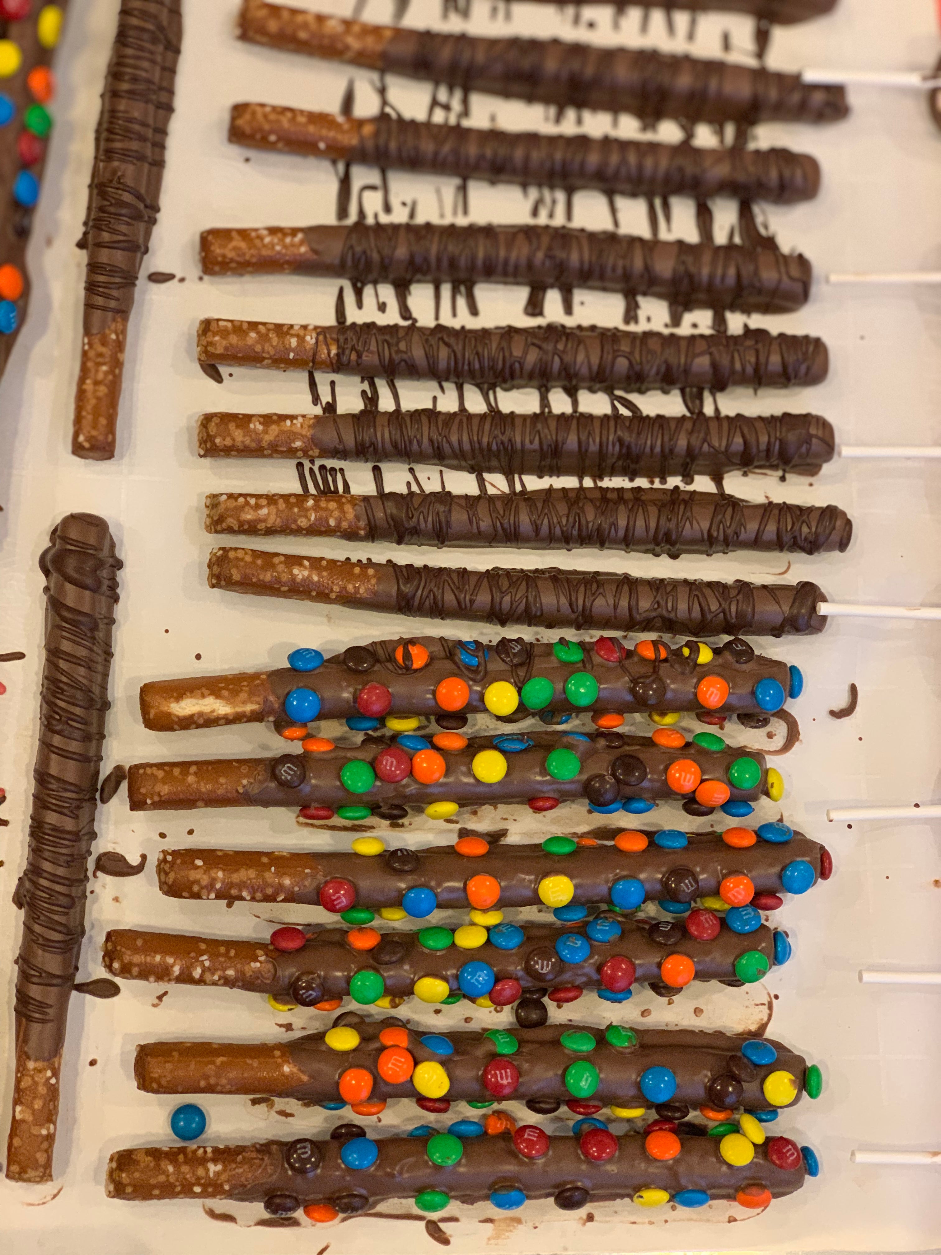 Chocolate Covered Pretzels Drumstix