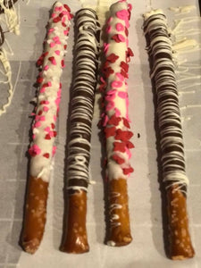 Chocolate Covered Pretzels Drumstix