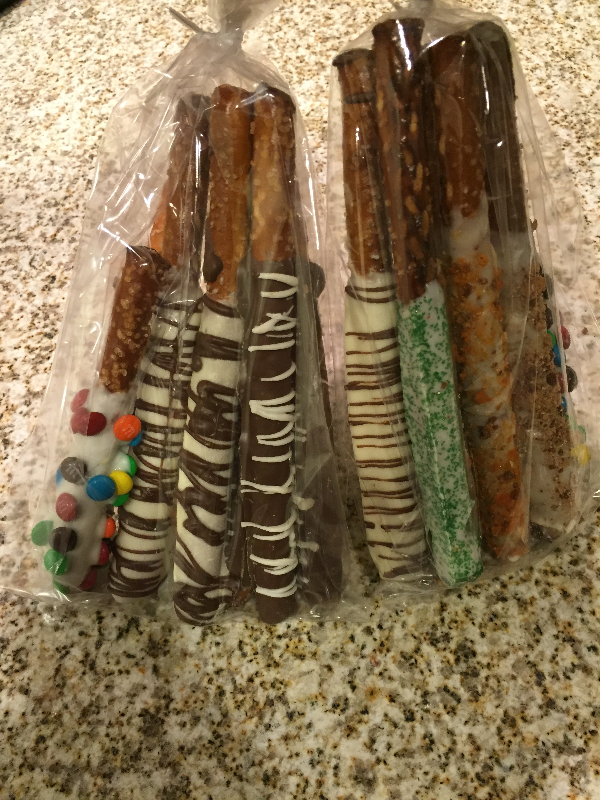 Chocolate Covered Pretzels Drumstix